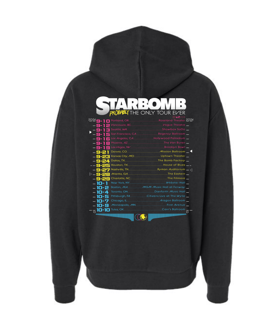 Tour Hoodie - PRE ORDER
