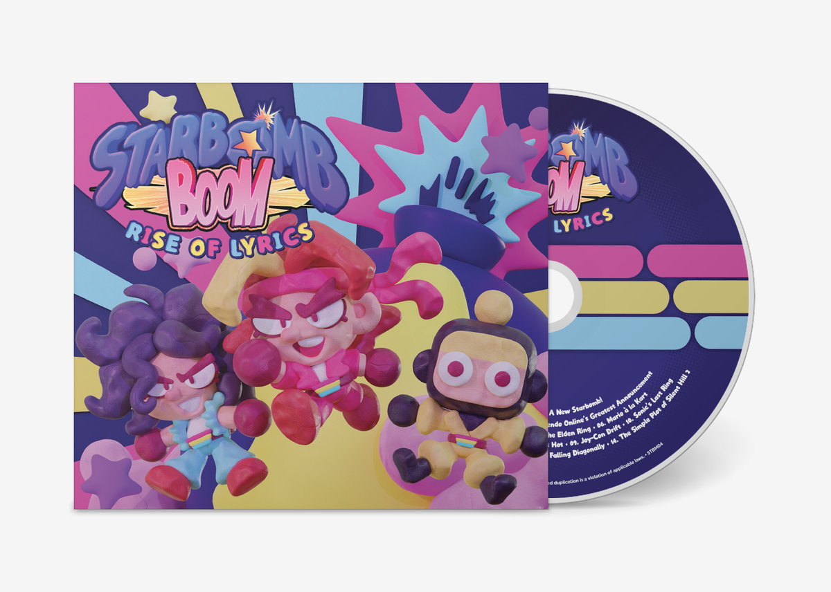 Starbomb Boom: Rise of Lyrics CD